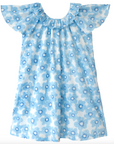 Eve Dress- Blue Daisy