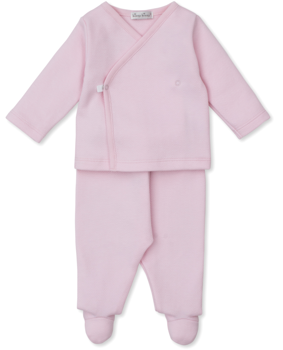 Kissy Kissy Pink Jacquard Take me Home Set