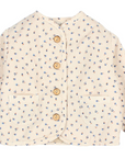 Buho Ivory Floral Padded Jacket