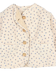 Buho Ivory Floral Padded Jacket