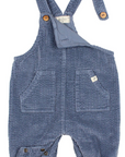 Buho Artic Blue Corduroy Overall