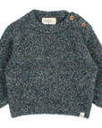 Buho Alpine Green Melange Sweater