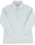 Old Greenwich Stripe Long Sleeve Polo