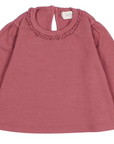 Buho Blush Lace Neck T-Shirt