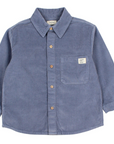 Buho Artic Blue Corduroy Shirt/ Jacket
