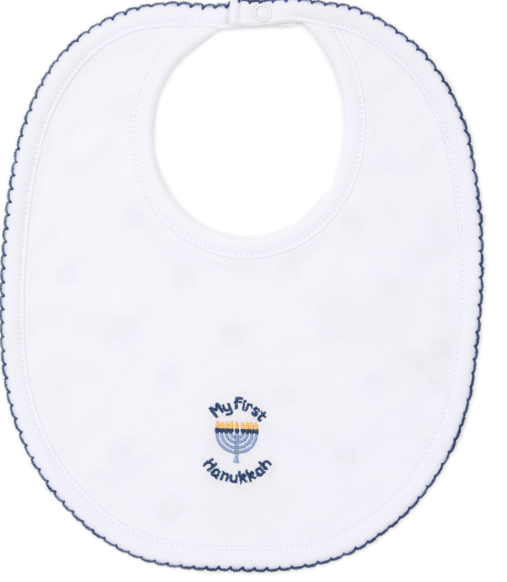 Kissy Kissy First Hanukkah Bib