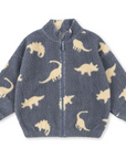 Konges Dinosaur Print Fleece Jacket