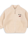 Konges Cherry Embroidered Fleece Jacket