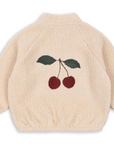 Konges Cherry Embroidered Fleece Jacket