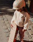 Konges Cherry Embroidered Fleece Jacket