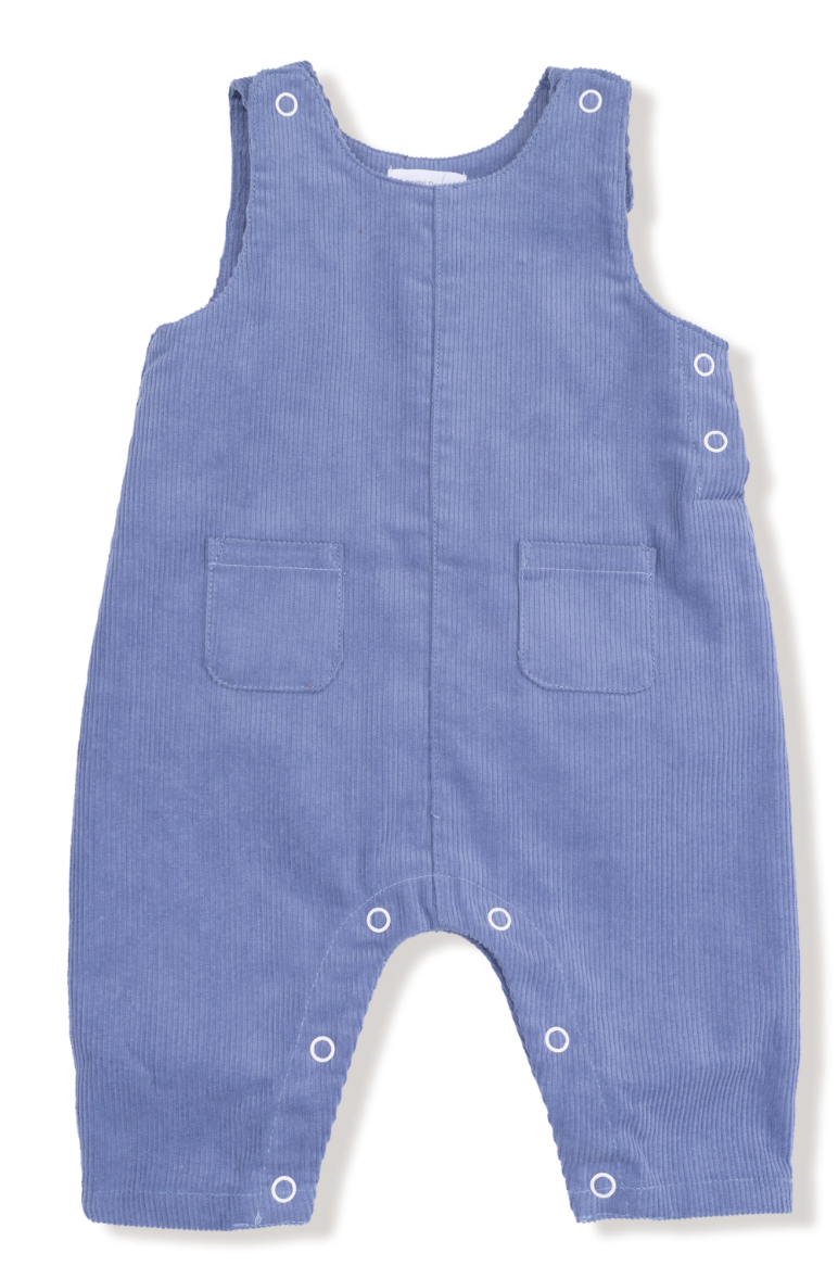 Dusty Blue Corduroy Overall