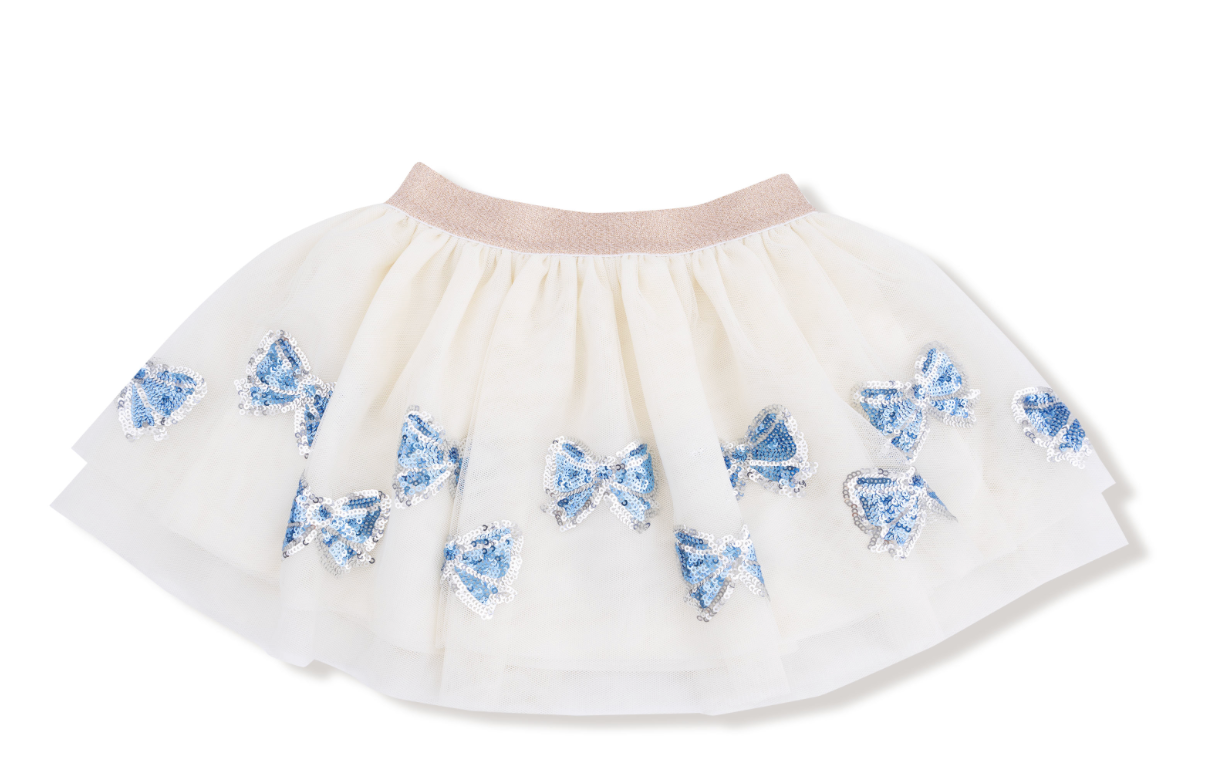Blue Bows Tutu