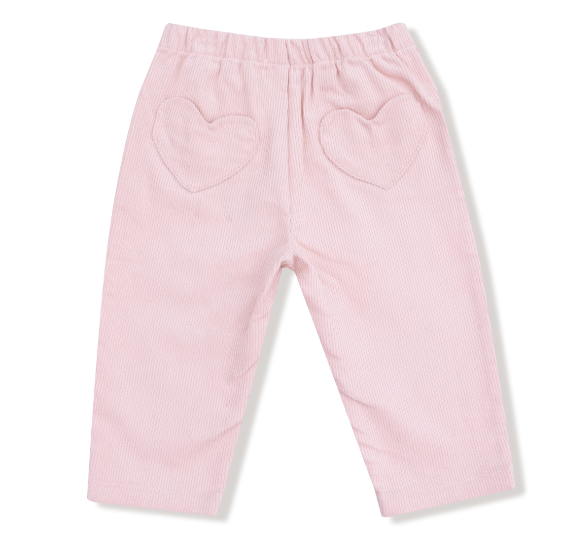 Veiled Pink Corduroy Pant