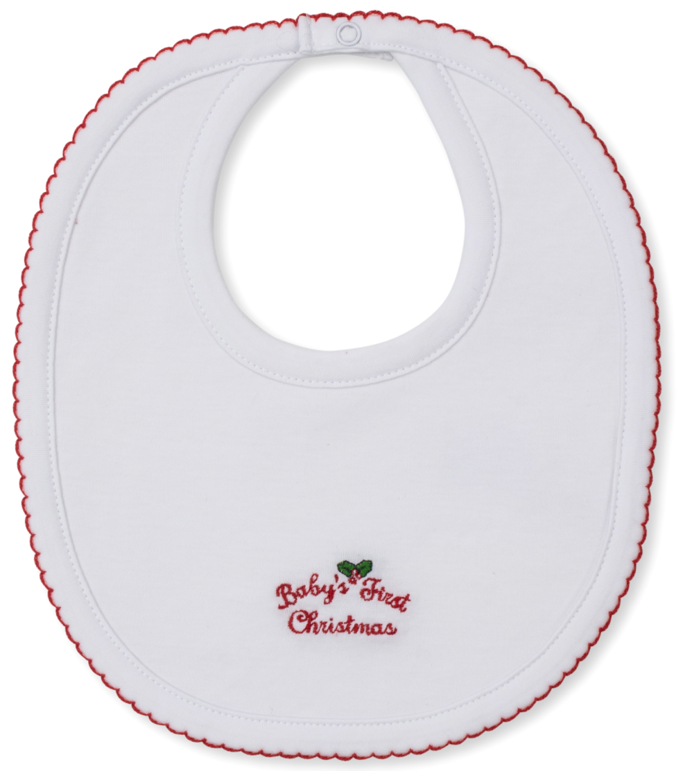 Kissy Kissy First Christmas Bib