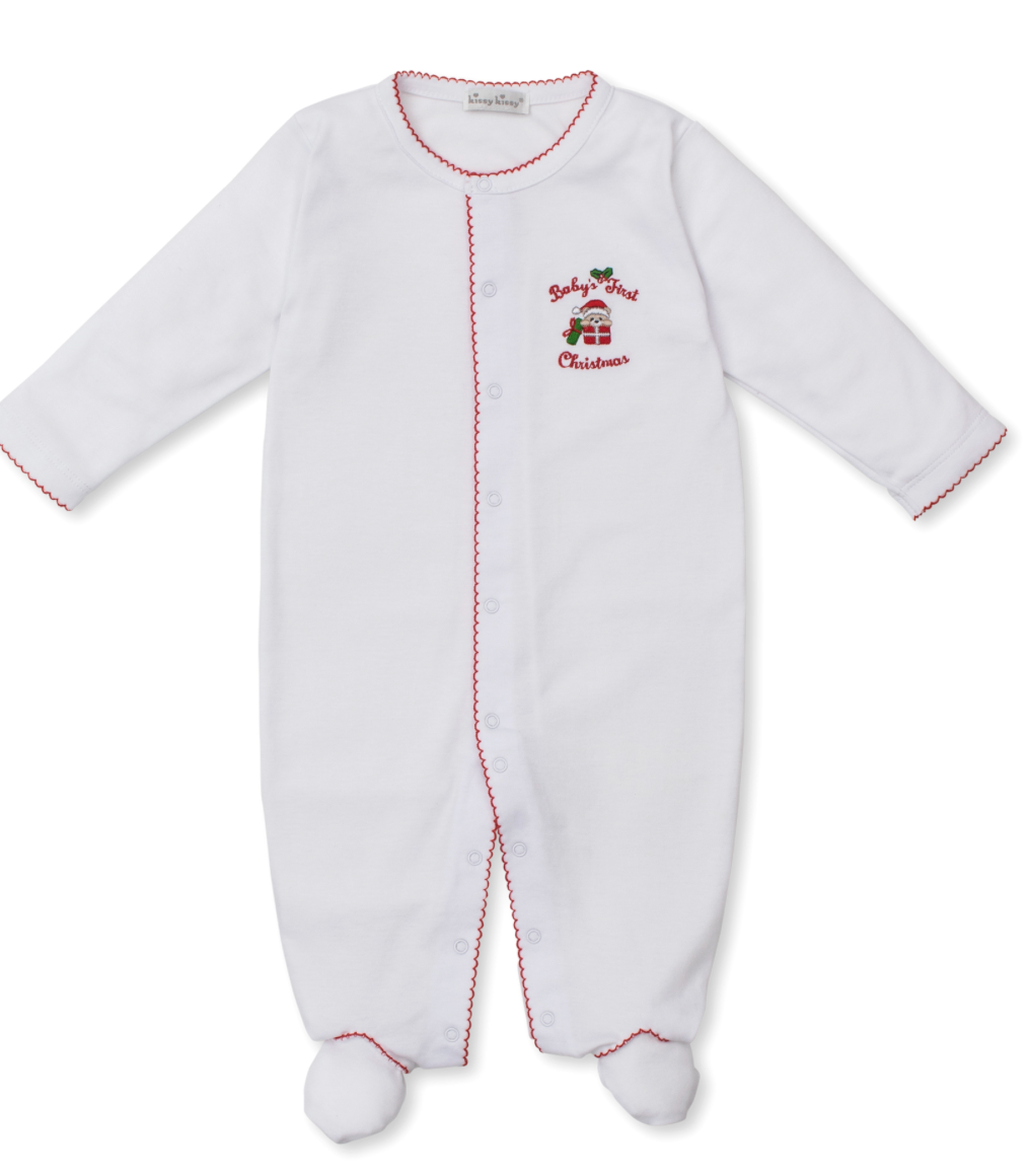Baby's First Christmas Footie