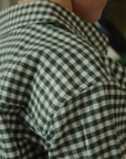 Organic Cotton Forest Green Flannel Shirt