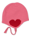 Collette Heart Intarsia Hat