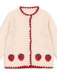 Collette Strawberry Cardigan