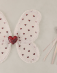 Noralee Red Hearts Wings & Wand