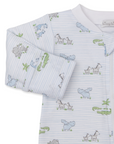 Kissy Kissy Safari Party Zip Footie