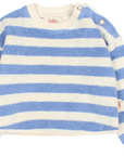 Buho Terry Cloth Striped Sweatshirt