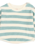 Buho Terry Cloth Striped Sweatshirt
