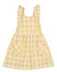 Buho Sun Gingham Dress