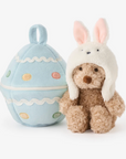 Plush Bear + Easter Egg