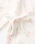 Folklore Floral Organic Cotton Pointelle Newborn 3 Piece TMH Set