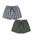 Flint Check/Cilantro 2-Pack Verne Shorts