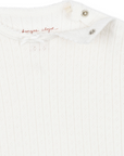 Optic White Minnie SS Pointelle Bodysuit