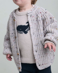 Buho Pearl Grey Botonato Cardigan