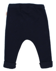 Buho Navy Soft Rib Pant