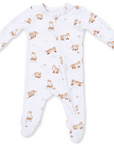 Little Explorer Fox 2-Way Zipper Pajama
