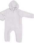 Natural Chenille Hooded Bunting