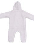 Natural Chenille Hooded Bunting