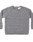 Heathered Slate Knit Set