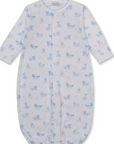 Kissy Kissy Blue Puppy Paws Converter Gown