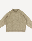 Sesame Melange Sagee Sweater
