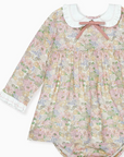 Pink Floral Laura Baby Girl Set | La Coqueta