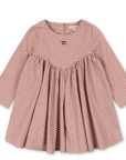 Foret Red Gingham Dress