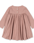 Foret Red Gingham Dress