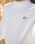 Ivory Ribbed Turtleneck