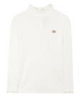 Ivory Ribbed Turtleneck