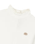 Ivory Ribbed Turtleneck