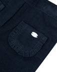 Baby Girl Navy Corduroy Pant