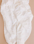 Muslin Swaddle Strawberry Baby Organic Blanket Girl Pink