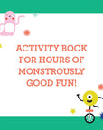 Coloring Book with Stickers: Monsters