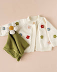 Cotton Flower Cardigan