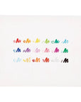Stampables: Double-Ended Brush & Stamp Markers (Set of 18)